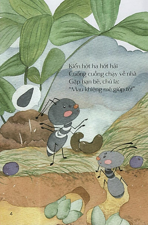 Sách Từ Những Hạt Mầm: Kiến Đen Tìm Mè