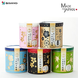 Hộp 150 tăm bông ngoáy tai than hoạt tính đầu xoắn Sanyo Swab - Made in Japan