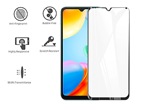 Miếng dán cường lực cho Xiaomi POCO C40 Full Keo màn hình - Hàng nhập khẩu