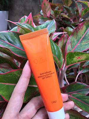 Kem chống nắng Queenie dưỡng trắng, bảo vệ da hoàn hảo 20ml Airy- Mỹ Phẩm Hàn Quốc