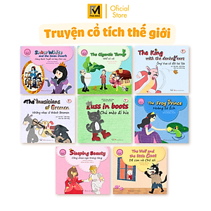 Sách Cổ Tích Thế Giới - Chú Mèo Đi Hia - Puss In Boots (Song Ngữ Việt - Anh)