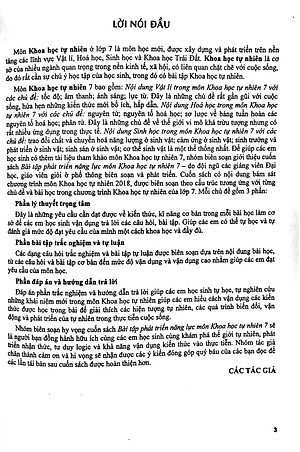 Bài Tập Phát Triển Năng Lực Môn Khoa Học Tự Nhiên 7
