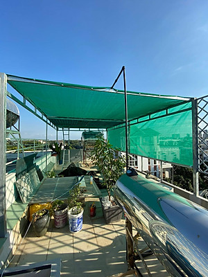 LƯỚI CHE NẮNG 80% CHE SÂN VƯỜN, BAN CÔNG - 230GSM - MÀU XANH GREEN