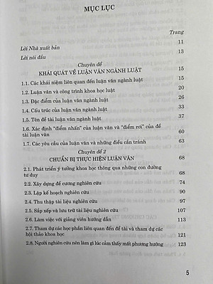 Để Hoàn Thành Tốt Luận Văn Ngành Luật ( Dùng cho sinh viên, học viên cao học và nghiên cứu sinh )