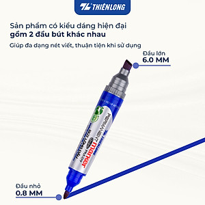 Hộp 10 Bút Lông Dầu Thiên Long PM-09