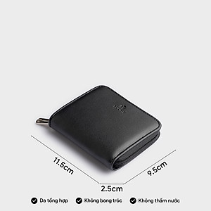 Ví Yuumy ( Thời trang nữ dáng ngắn cầm tay khóa kéo - Ví da Seasand YV99 )