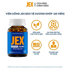 [Hộp 60v] Viên Uống Giảm Đau Xương Khớp JEX Ecogreen Tái Tạo Sụn Khớp