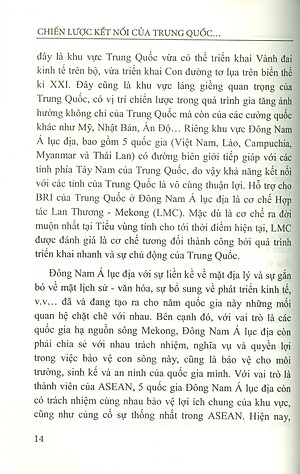 Chiến Lược Kết Nối Của Trung Quốc Với Các Nước Đông Nam Á Lục Địa Giai Đoạn Hiện Nay (Sách chuyên khảo) - Viện Hàn lâm Khoa học Xã hội Việt Nam - Viện Nghiên cứu Trung Quốc - TS. Trần Thị Hải Yến chủ biên