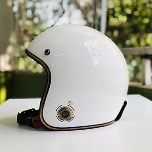 Mũ bảo hiểm 3/4 RONA R8 freesize vòng đầu 55-59cm phù hợp cho nam và nữ đi xe máy