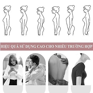 Đai Chống Gù Lưng Có Nẹp Cố Định Cột Sống Cải Thiện Tư Thế