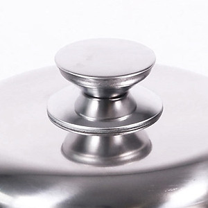 Bộ Nồi Inox 3 Đáy Sunhouse SH335(16cm, 20cm, 24cm ) - Dùng trên mọi loại bếp - Hàng chính hãng