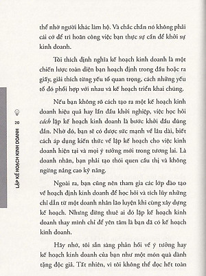 Sách Lập Kế Hoạch Kinh Doanh Cho Người Mới Bắt Đầu