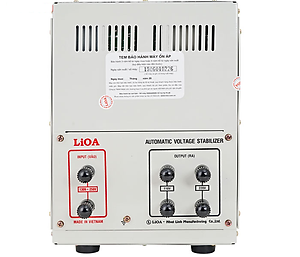 Ổn áp lioa 3kva model SH - 3000II đời mới nhất dây đồng 100%