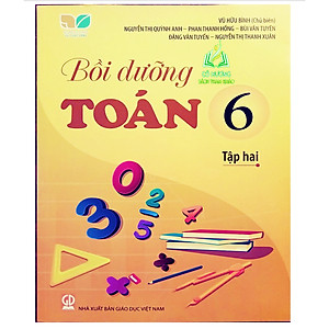  Sách - Combo Bồi dưỡng toán 6 tập 1 + 2 ( kết nối tri thức với cuộc sống)
