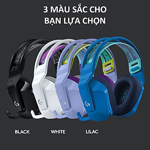 Tai nghe Gaming Logitech G733 LIGHTSPEED Wireless 7.1 RGB - Hàng Chính Hãng