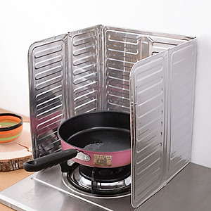 Tấm Chắn Dầu Mỡ, Miếng Chắn Dầu Mỡ Có Họa Tiết, Dùng Chắn Dầu Mỡ Bắn Khi Nấu Ăn, Nấu Bếp