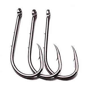 50/100pcs Fishing Double Hooks Hi-Carbon Steel Dual Frog Hook Sharp Barb  Hook