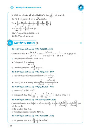 Sách Chinh Phục Luyện Thi Vào 10 Môn Toán Theo Chủ Đề