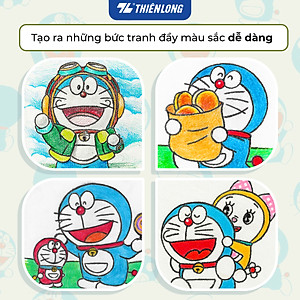 Bút Sáp màu Thiên Long Doraemon CR-C05/DO - 16 màu