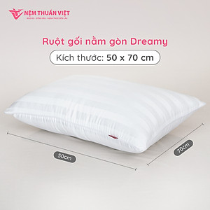 Ruột Gối Nằm Gòn Thuần Việt - Sợi Gòn Cao Cấp, Êm Ái - Kích Thước 50x70