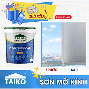 1 Kg Keo Sơn Mờ Kính Chống Nhìn Trộm TAIKOMI, Keo Sơn Bóng Mờ Kính Văn Phòng, Mờ Kính Cửa Sổ, Nhà Tắm, Phòng Ngủ