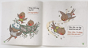 Sách Rèn Luyện Thói Quen Tốt 2-6 Tuổi: Đừng Lười Biếng Vậy, Én Xinh (Song Ngữ)