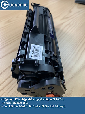 Hộp mực máy in Canon LBP 2900 ( Mới 100%- siêu nét đậm) , Cartridge 12a