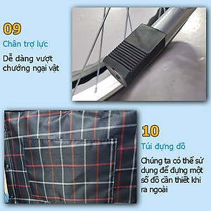 Xe lăn tay cơ bản cho người già, Nhiều mẫu lựa chọn - Hàng chính hãng NIKITA