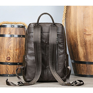 Balo nam da bò BHM9197 Ba lô laptop 14inch