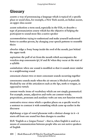 Mark Hancock’s 50 Tips For Teaching Pronunciation - Pocket Editions