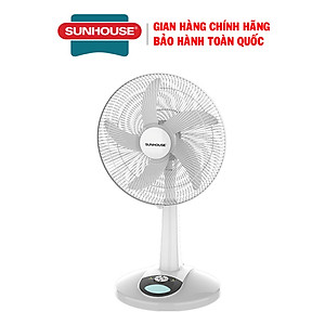 Quạt tích điện Sunhouse SHD7228, Quạt sạc điện SHD7223, SHD7116, SHD7115, Hàng chính hãng, Bảo hành 12 tháng