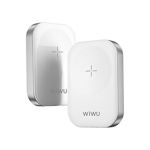 Sạc Không Dây Wiwu Wiwu Wireless Charge M16 Dành Cho Đồng Hồ Thông Minh Sạc Nhanh, Hấp Phụ Từ Tính Mạnh - Hàng Chính Hãng