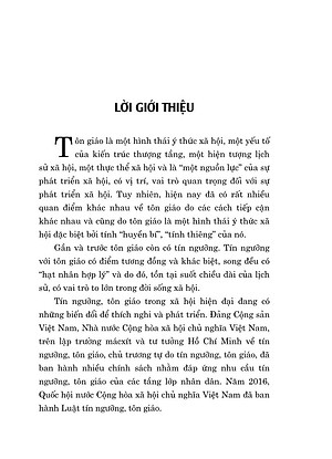 Giáo trình tôn giáo (bản in 2024)