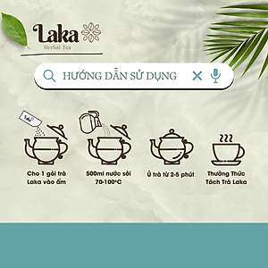 Trà Cà Phê Cascara LAKA Gói 5gr, 100% vỏ cà phê chín mọng Hỗ Trợ Giảm Cân, Ngừa Lão Hóa Và Ổn Định Đường Huyết