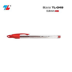 Bút Bi 0.8 mm Thiên Long TL-049 - Mực Đỏ