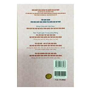 Sách - Tài Liệu Học Tập Các Văn Kiện Đại Hội Đại Biểu Toàn Quốc Lần Thứ 13 Của Đảng - NXB Chính Trị Quốc Gia