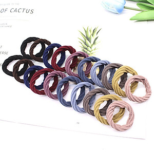 Dây buộc tóc nữ Classic [Set 10 dây] NASI dễ thương phong cách hàn quốc thun cột tóc nữ co giãn tốt phụ kiện tóc giao ngẫu nhiên