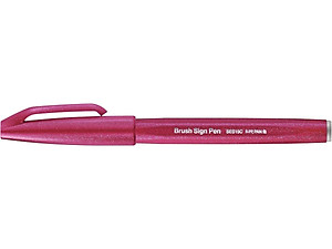 Bút Lông Màu Nước Pentel SES15C-B2 - Đỏ Tía