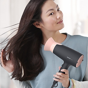 Máy Sấy Tóc Philips BHD350/10 - Công Suất 2100W, 3 Chế Độ Sấy, ION - Hàng Chính Hãng