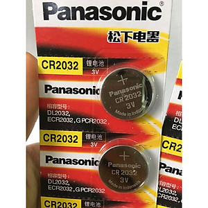 Pin Lithium Panasonic 3V Xịn CR2032 - CR2025 - CR2016 - CR1632 - CR1620 - CR1616 CR1220 - CR2450 Thay pin chìa khóa ôtô