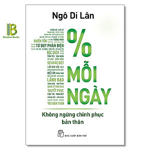 Sách - 1% Mỗi Ngày - Không Ngừng Chinh Phục Bản Thân - Ngô Di Lân - NXB Trẻ
