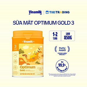 Sữa bột Vinamilk Optimum Gold Step 3 Hộp Thiếc 850g