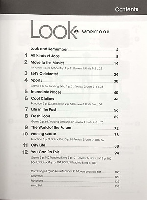 Look 4: Workbook With Online Practice