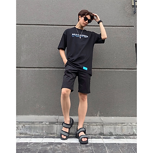 Giày Sandal Nam The Bily Quai Ngang - Màu Xám BL03X