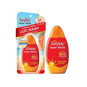 Kem chống nắng Sunplay cực mạnh dạng sữa Sunplay Super Block SPF 81, PA++++ 70g