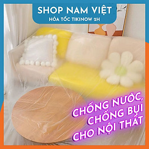 Màng PE Bọc Nội Thất Chống Bụi Chống Nước Khi Thi Công
