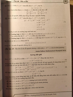 Một số chủ đề Số Học hướng tới kì thi HSG &amp; chuyên toán - NTbooks 