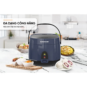 Nồi cơm điện Sunhouse SHD8611N 1.8 Lít - Hàng chính hãng