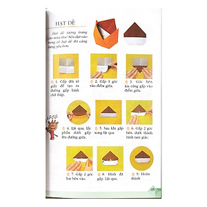 Sách Trò Chơi Gấp Giấy Dành Cho Trẻ Em T2
