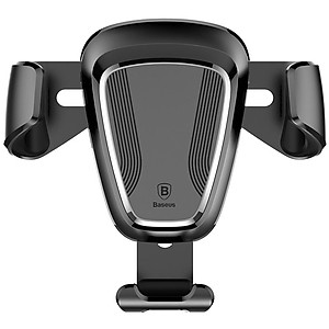 Giá đỡ điện thoại ô tô khóa cảm biến tự động đóng mở cho xe hơi hiệu Baseus Gravity Car Mount  dạng kẹp thông gió cho xe hơi / ô tô - Hàng nhập khẩu